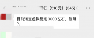 淘宝虚拟无货源项目,每月躺赚3000块!-叁心笔记