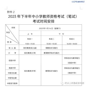 23年9月份的教资笔试押题资料,含中小幼全科目。-叁心笔记