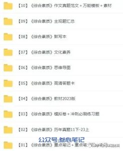 初中综合素质教资资料(作文真题范文+重点笔记+历年真题及答案解析)-叁心笔记