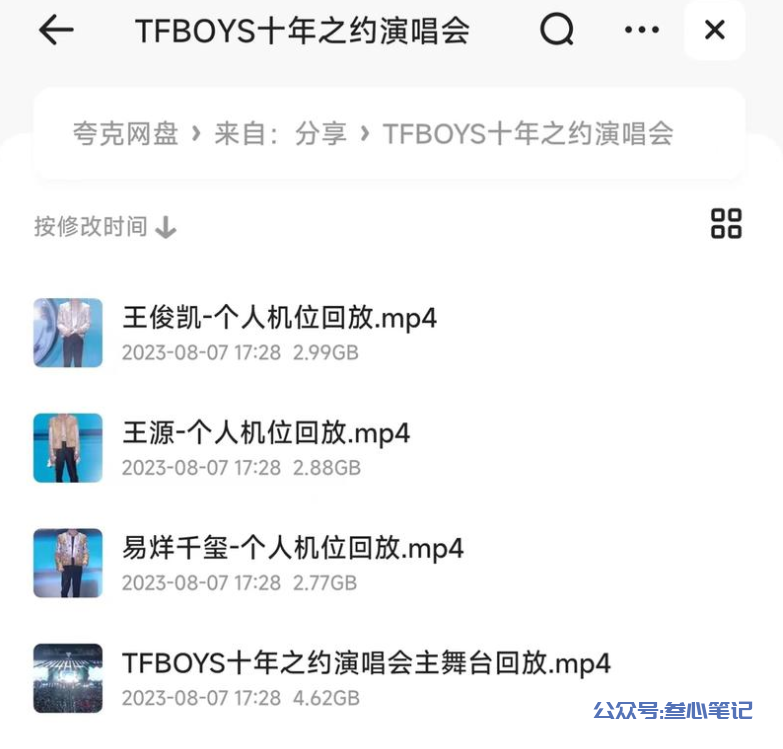 图片[1]-TFBOYS十年演唱会资源-叁心笔记