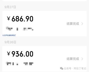 十八线小城市,昨天玩了一天,收入686.9元,搞钱使人快乐!-叁心笔记