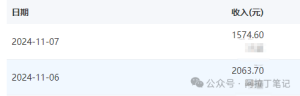 昨天收入1574元，直接复制这个方法就行，适合普通人-叁心笔记