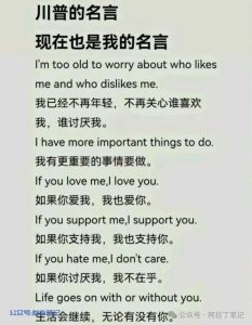 共鸣了!特朗普的这句话将成为所有人的座右铭!-叁心笔记